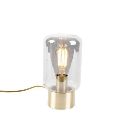 QAZQA Tafellamp bliss_cute Goud-messing Design D 140mm
