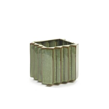 Serax Bloempot Sierpot Groen D 13.5 cm H 12.5 cm