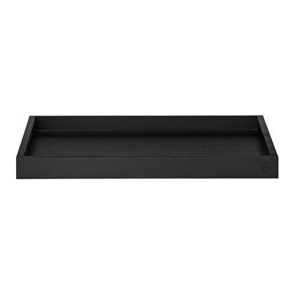 AYTM Wooden tray dienblad medium zwart