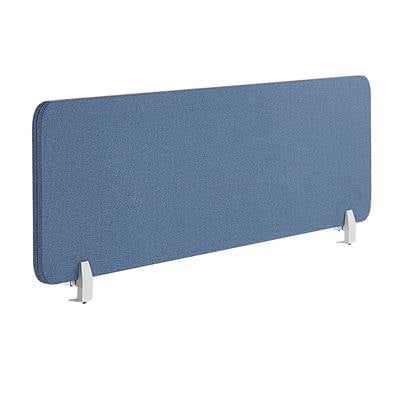 Beliani - WALLY - Bureauscherm - Blauw - 160 cm - Polyester