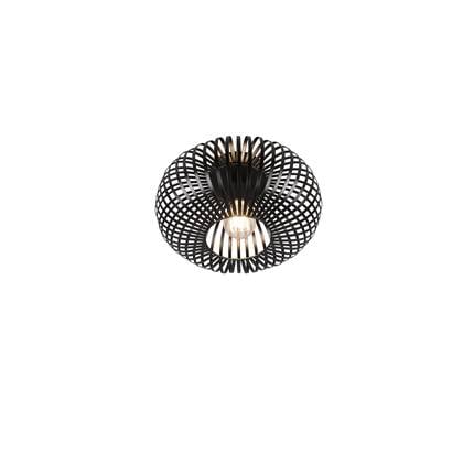 TRIO Leuchten Plafondlamp industrieel - Metaal - Zwart