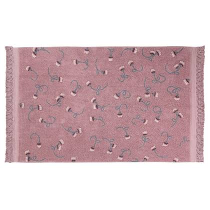 Lorena Canals English Garden Ash Rose Vloerkleed 140 x 210 cm Roze