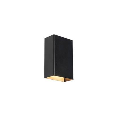 QAZQA Moderne wandlamp 2-lichts - Otan S Zwart