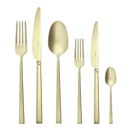 Sambonet Rock Bestekset 36-delig - Antique Champagne