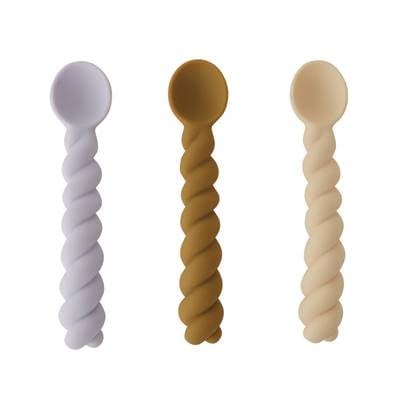 OYOY Mellow Lepels - Set van 3 - Multi