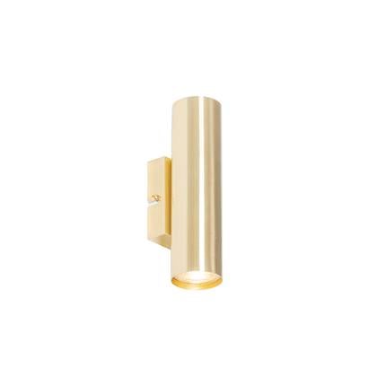 QAZQA Moderne wandlamp messing 2-lichts - Jeana afbeelding