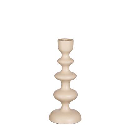 Mica Decorations Salsa Kandelaar - Beige