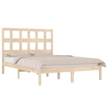 vidaXL Bedframe massief grenenhout 180x200 cm