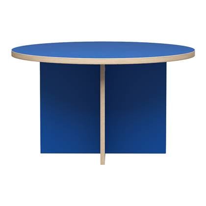 HKliving Dining Table Eettafel -Ø 130 cm - Blue