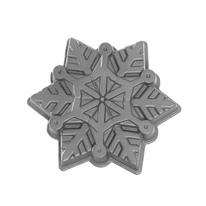 Nordic Ware Snowflake Taartvorm Zilver