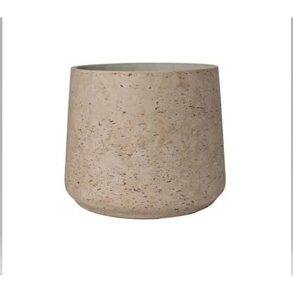 Pottery Pots Bloempot Patt Grey washed-Grijs D 16.5 cm H 14 cm Beige