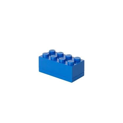 LEGO - Set van 6 - Opbergbox Mini 8, Blauw - LEGO