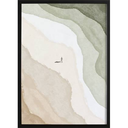 Wallified  Peaceful Walk Poster -  - Abstract - Poster -
