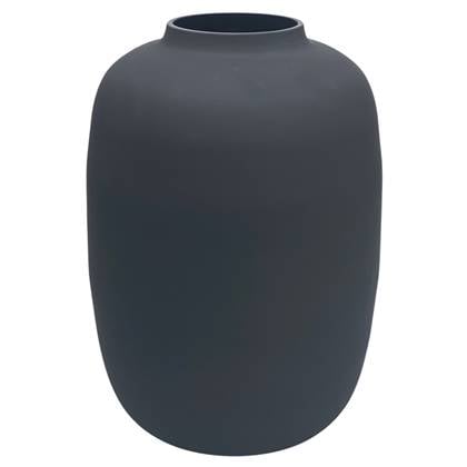 Vase The World Artic S black Ø21 x H29 cm Zwart