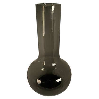 Vase The World - Seim big grey Ø28 x H50 cm Grijs