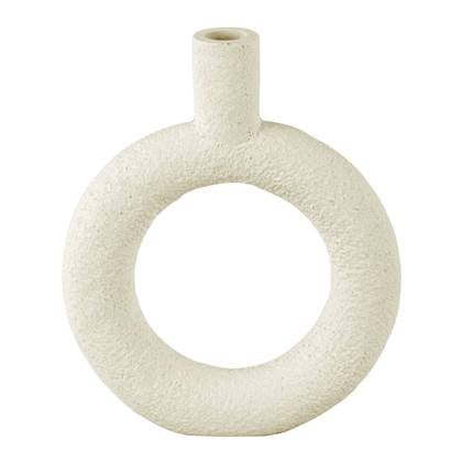 present time Ring Vaas Round - Ivoor