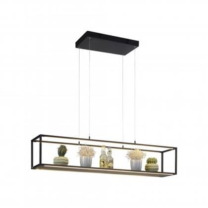 Paul Neuhaus Hanglamp Contura Zwart 105cm incl. Dimmer