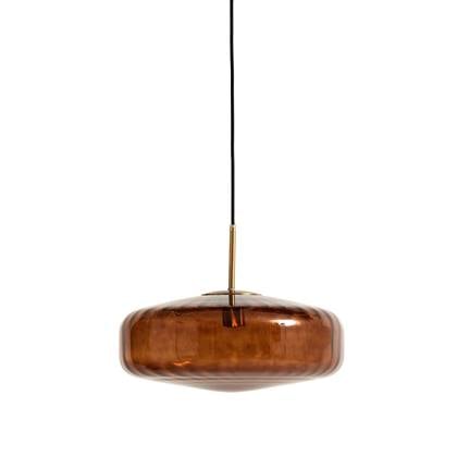 vtwonen Hanglamp Pleat - Antiek Bruin - Ø40cm