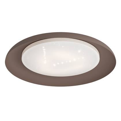 EGLO Penjamo Plafondlamp - LED - Ø 46,5 cm - Wit Wit, Bruin