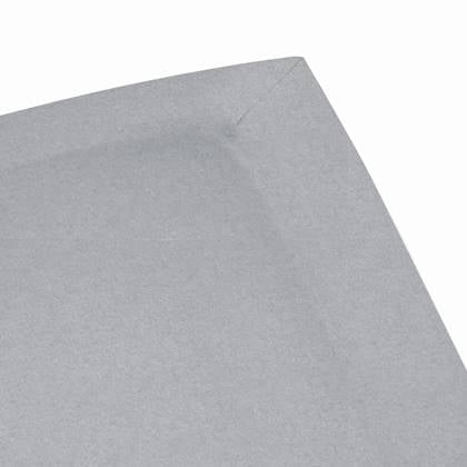 Eleganzzz Topper Hoeslaken Flanel licht grijs