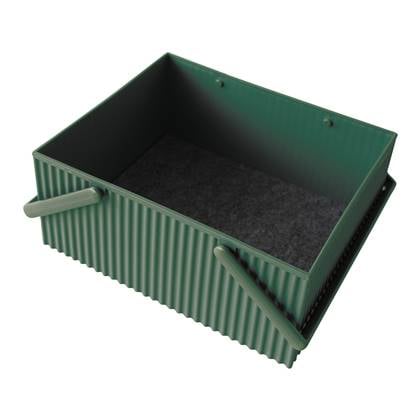 Hachiman Omnioffre Opbergmand L - Donker Groen