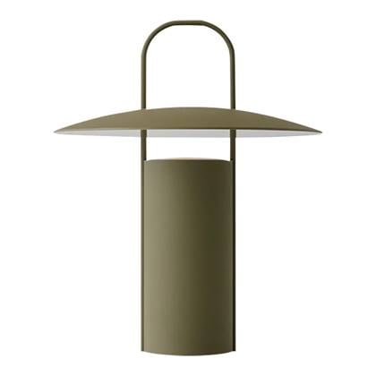 Menu Ray Draadloze Tafelamp - Dusty Green Groen