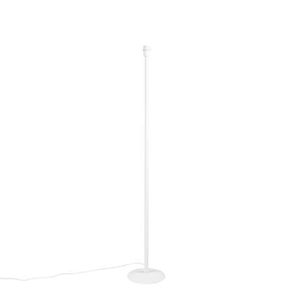 QAZQA - Moderne Vloerlamp | Staande Lamp - 1 lichts - H 1450 mm - Wit - Woonkamer | Slaapkamer | Keuken