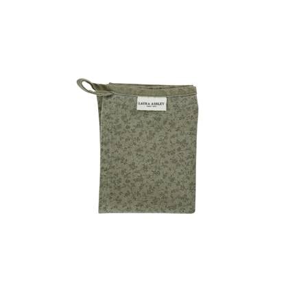 Laura Ashley Kitchen Linen Collectables - Laura Ashley Theedoek Sage groen Wild Clematis 50x70cm