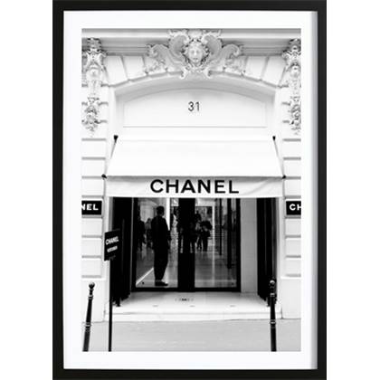 Wallified - Chanel Store Poster (21x29,7cm) kopen? Shop bij !