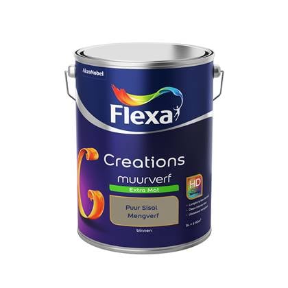 Flexa Creations Muurverf Extra Mat Puur Sisal 5 liter