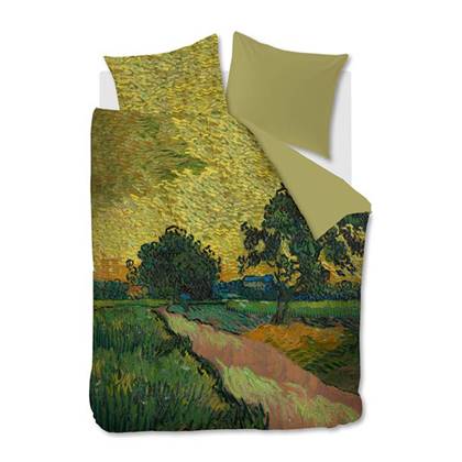 Beddinghouse x Van Gogh Museum Evening Twilight overtrek 240x220- oker