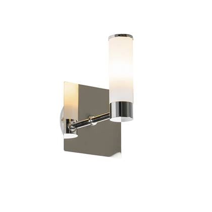 QAZQA Moderne badkamer wandlamp chroom IP44 - Bath afbeelding