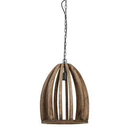 Light & Living - Hanglamp HARANKA - Ø38x46cm - Bruin