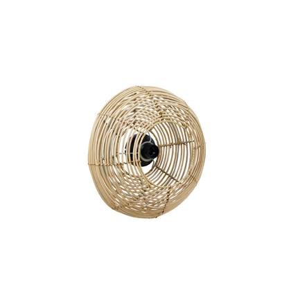 Light & Living Light&living Wandlamp Ø40x15 cm MILAN rotan naturel Bruin