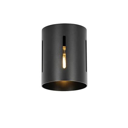 QAZQA Design plafondlamp met lichteffect - Yana Zwart