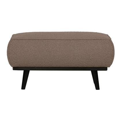 BePureHome Statement Hocker - Bouclé Nougat