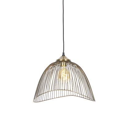 QAZQA Hanglamp pia Goud-messing Design D 40cm