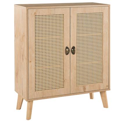 Beliani PARTON Sideboard Lichte houtkleur