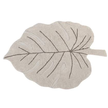 Lorena Canals Vloerkleed Monstera Natural 120 x 180 cm Beige