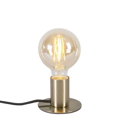 QAZQA Art Deco tafellamp - Facil Goud