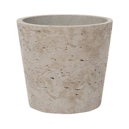 Pottery Pots Pot Rough Mini Bucket S Grey Washed Fiberclay 14x12 cm