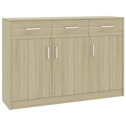 vidaXL Dressoir Sonoma eiken