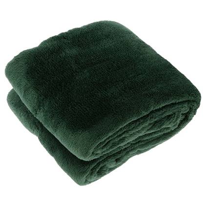 Unique Living | Justin plaid 150x200cm dark green Groen