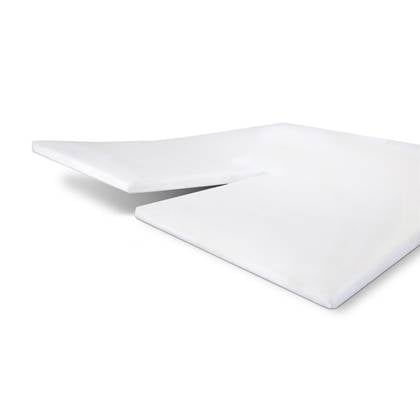 Byrklund - Molton Bed Basics Multifit Split-Topper - 180x200 - Wit
