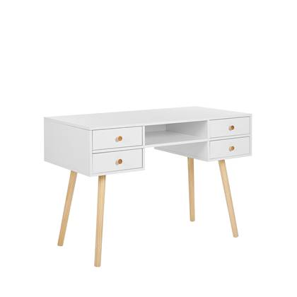 Beliani - LEVIN - Bureau - Wit - MDF