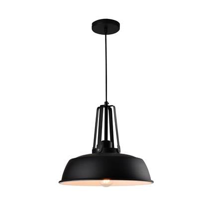 QUVIO Hanglamp rond - QUV5080L-BLACK Zwart