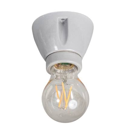 ETH Porselin Wandlamp Grijs