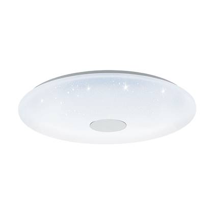 EGLO Totari-C Plafondlamp - LED - Ø 58 cm - Wit|Grijs - Dimbaar