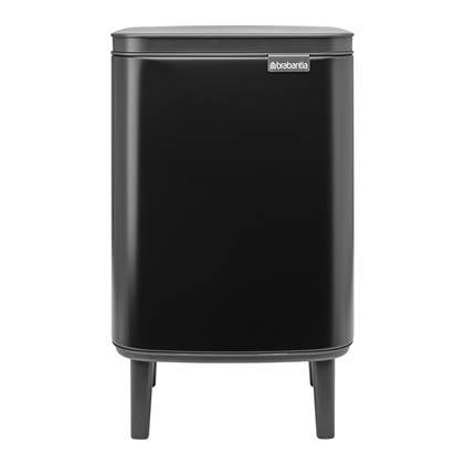 Brabantia Bo Hi Afvalemmer 7 L Matt Black