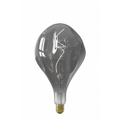 Calex Lichtbron E27  XXL Grijs - Glas - 17x28x17cm (BxHxD)